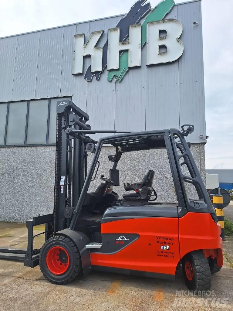 Linde E 45 Elektriniai šakiniai krautuvai