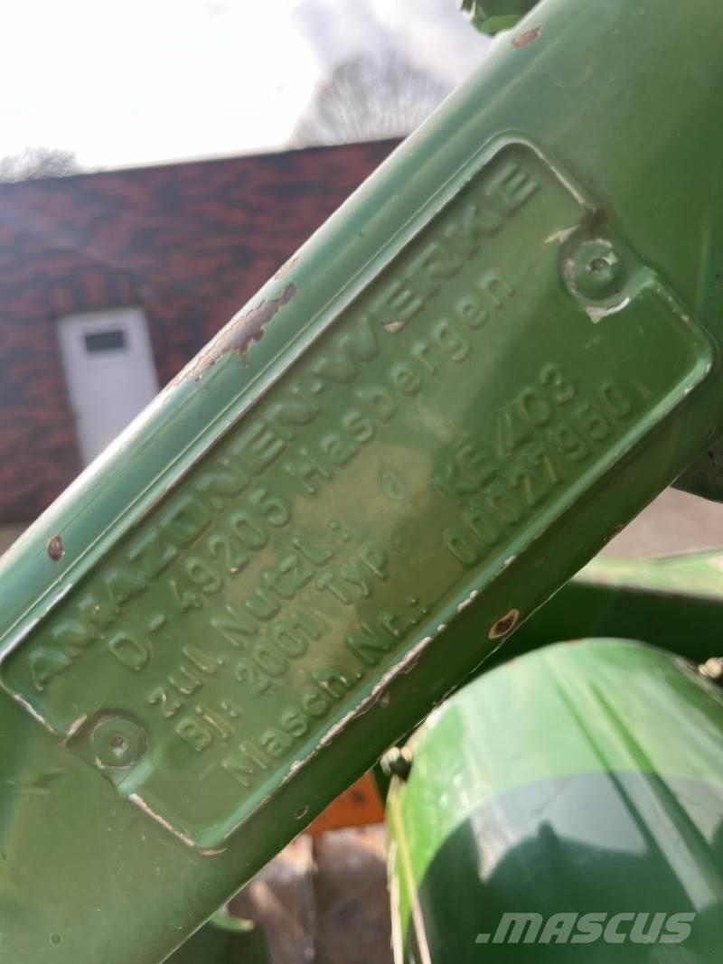 Amazone KE403 Varomosios akėčios ir žemės frezos