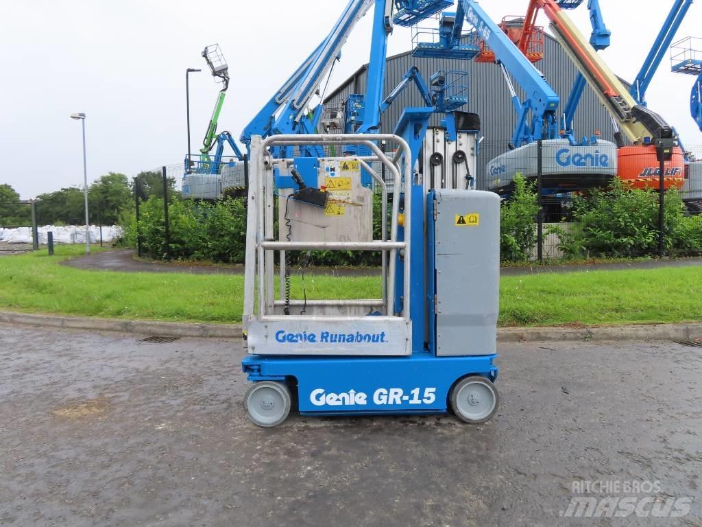 Genie GR 15 Vertikalūs stiebiniai keltuvai