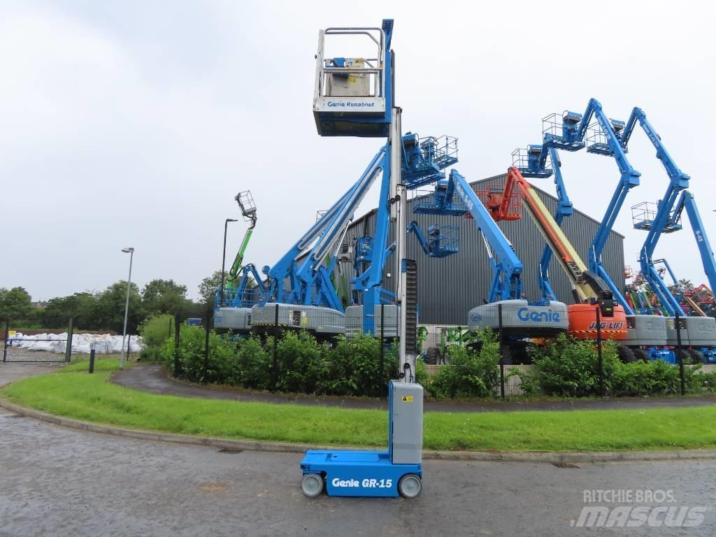 Genie GR 15 Vertikalūs stiebiniai keltuvai