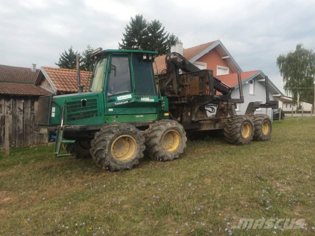  Forwarder Timberjack Naudoti miškovežiai (Forvarderiai)