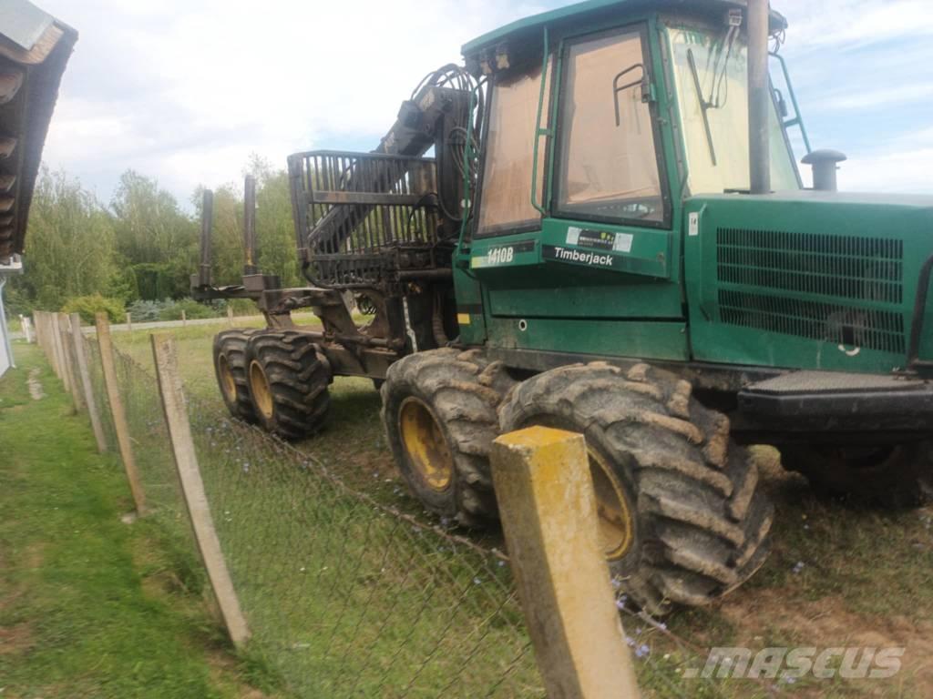  Forwarder Timberjack Naudoti miškovežiai (Forvarderiai)