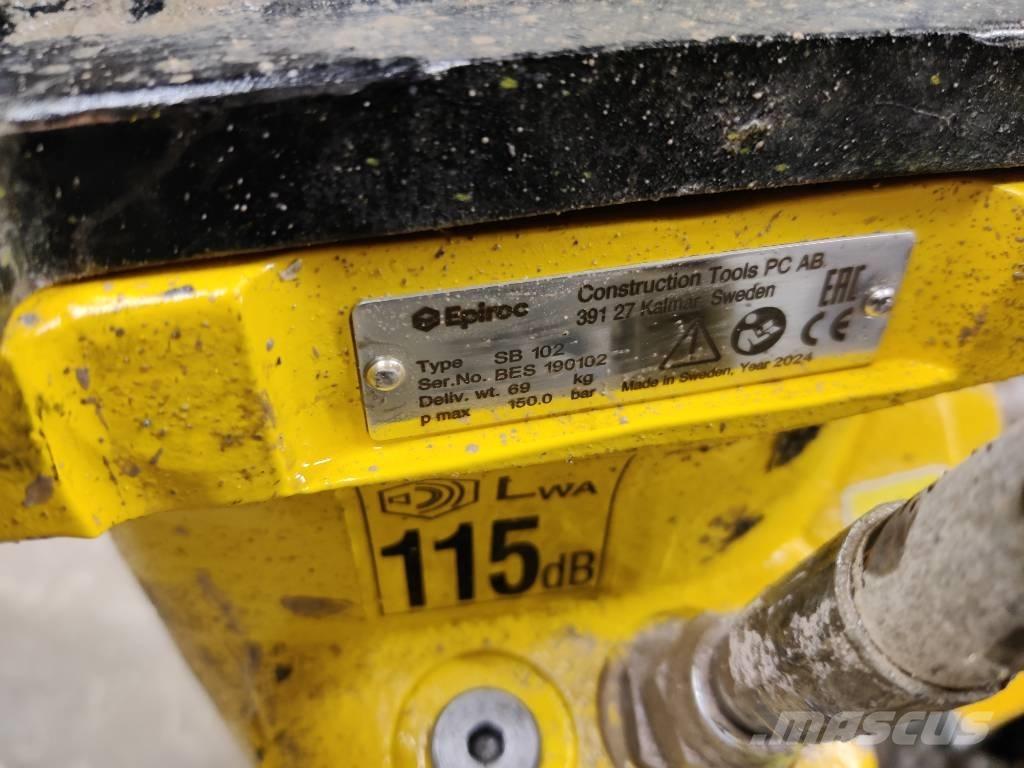 Brokk 70 Griovimo ekskavatoriai