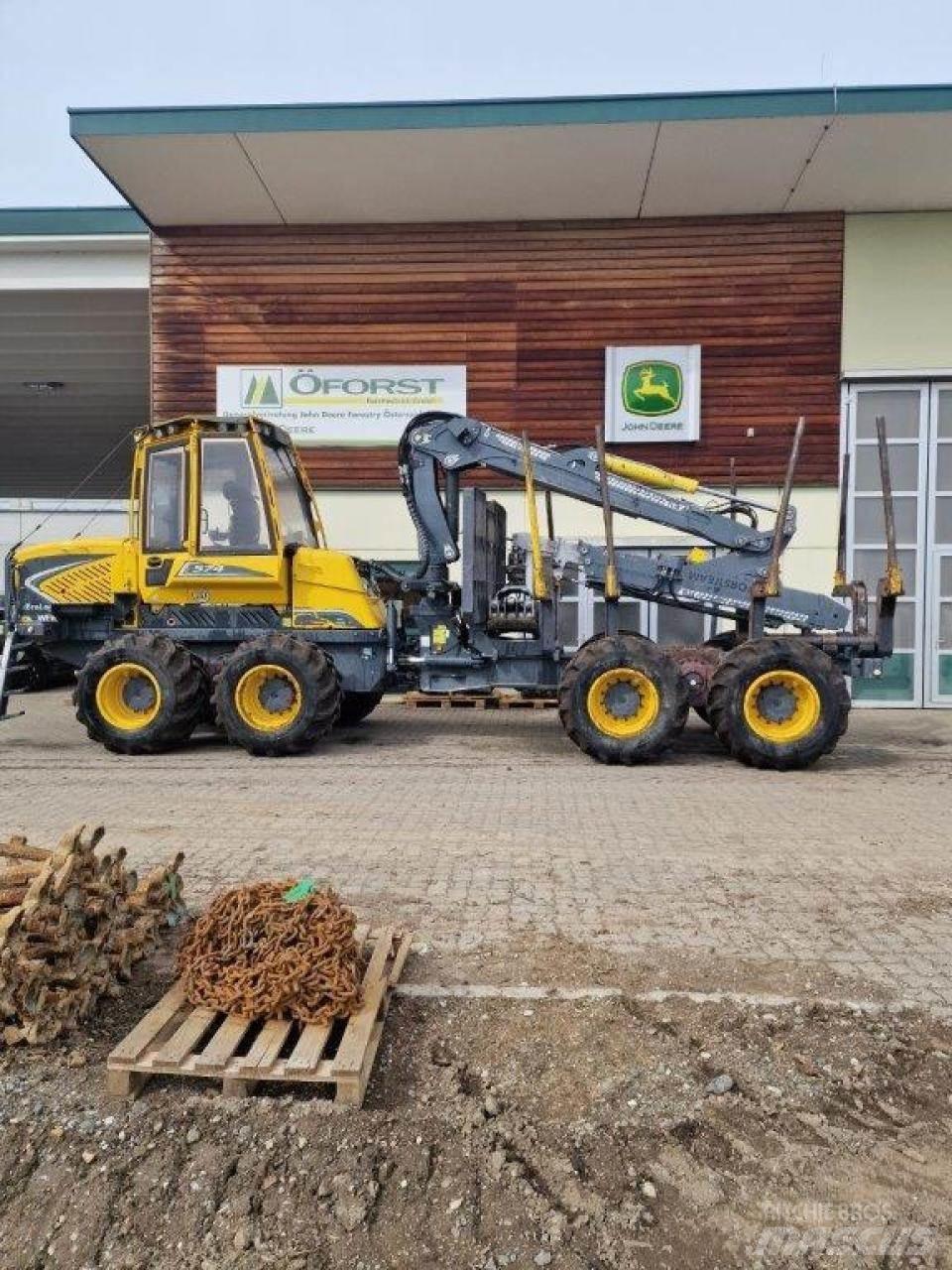 Eco Log 574 E Naudoti miškovežiai (Forvarderiai)