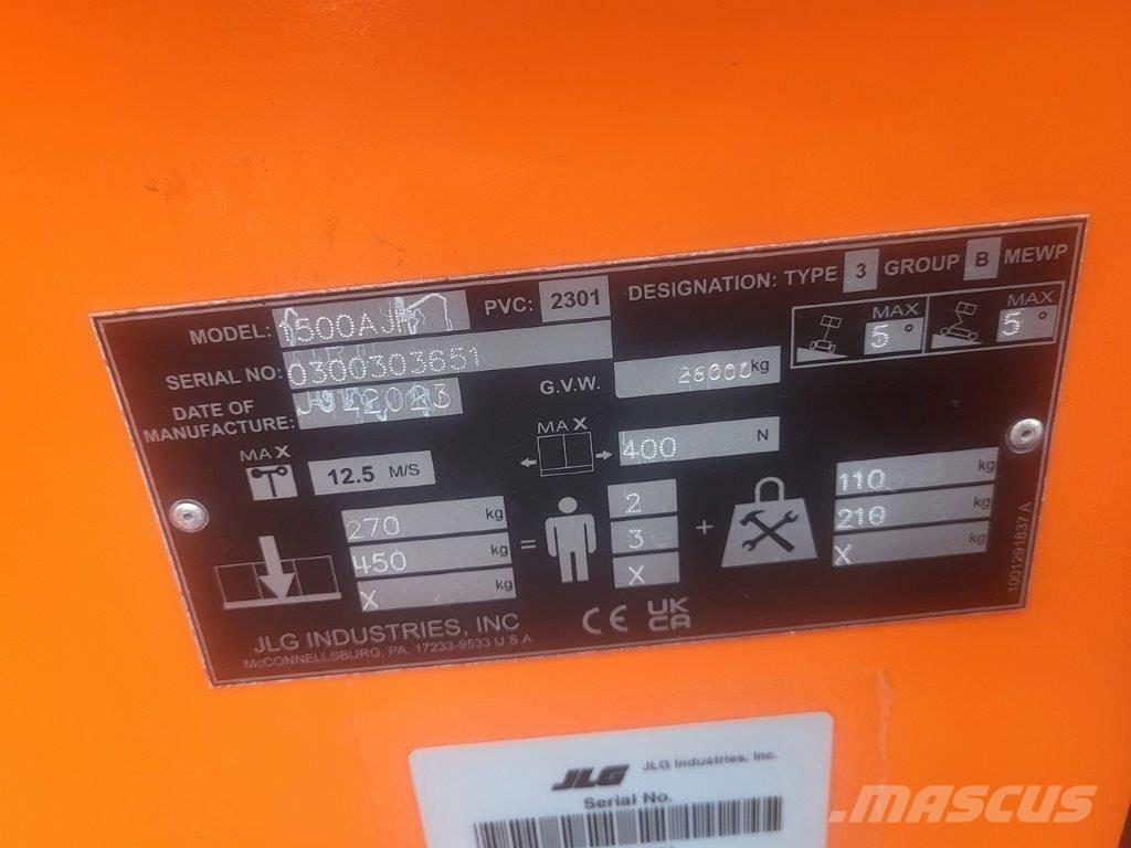 JLG 1500AJP Alkūniniai keltuvai