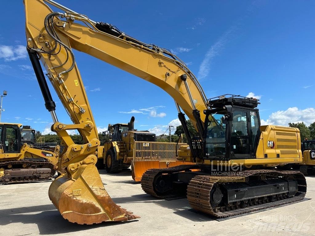 CAT 340 Vikšriniai ekskavatoriai