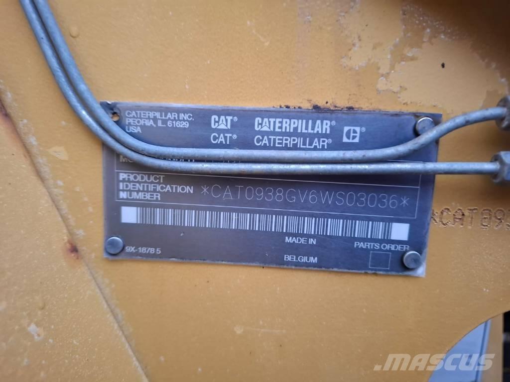 CAT 938 G Naudoti ratiniai krautuvai