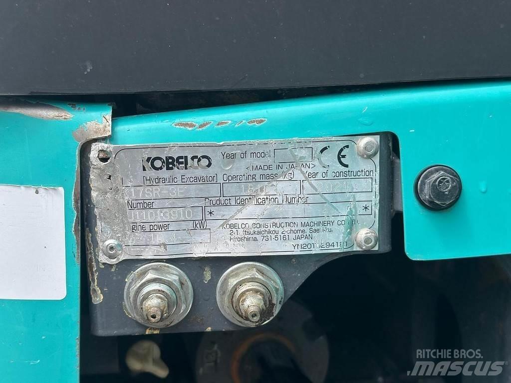 Kobelco SK17SR Mini ekskavatoriai < 7 t