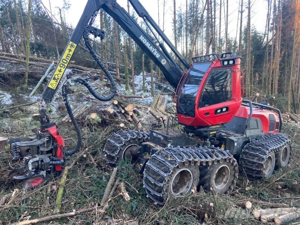 Komatsu 931XC Miško technika (Harvesteriai)