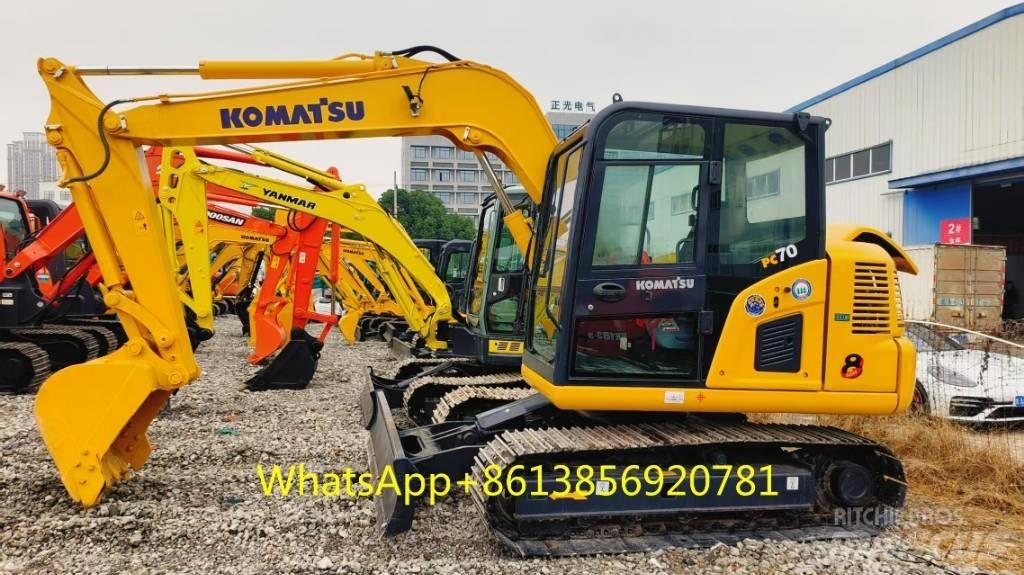 Komatsu PC 70-8 Vikšriniai ekskavatoriai