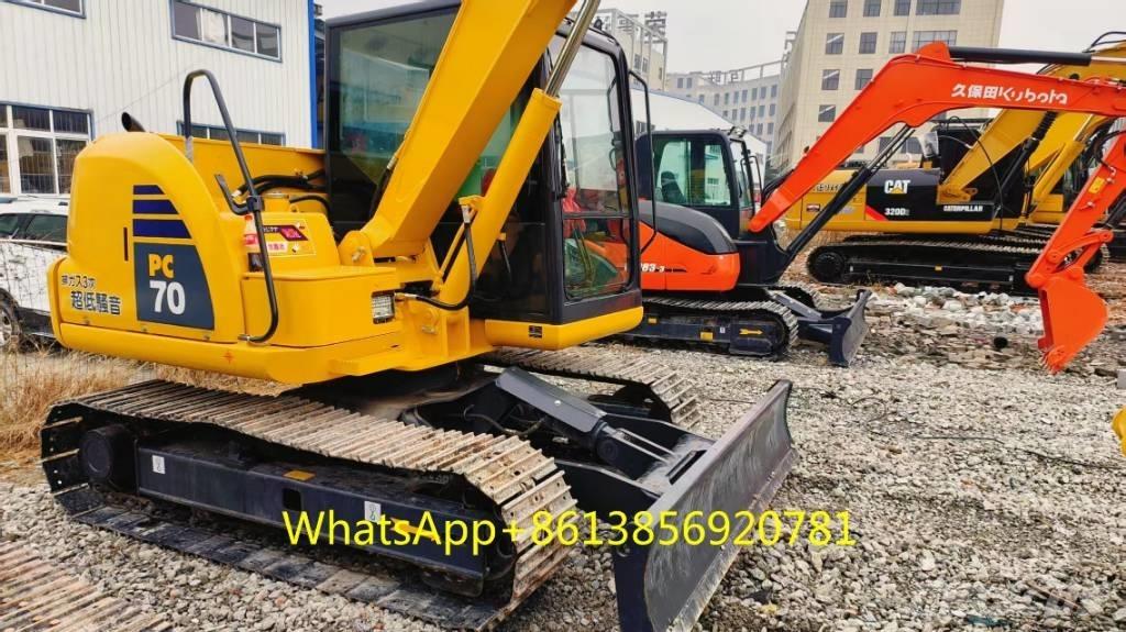 Komatsu PC 70-8 Vikšriniai ekskavatoriai