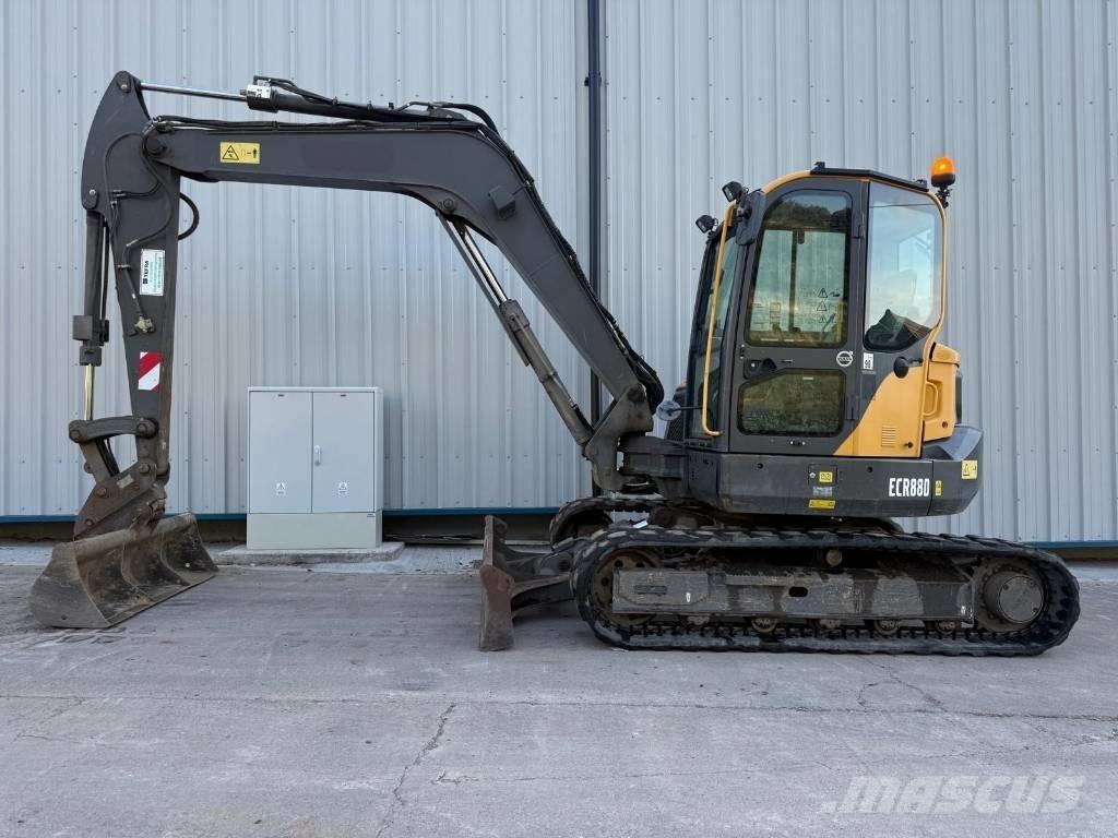 Volvo ECR 88 D Vidutinės galios ekskavatoriai 7-12 t