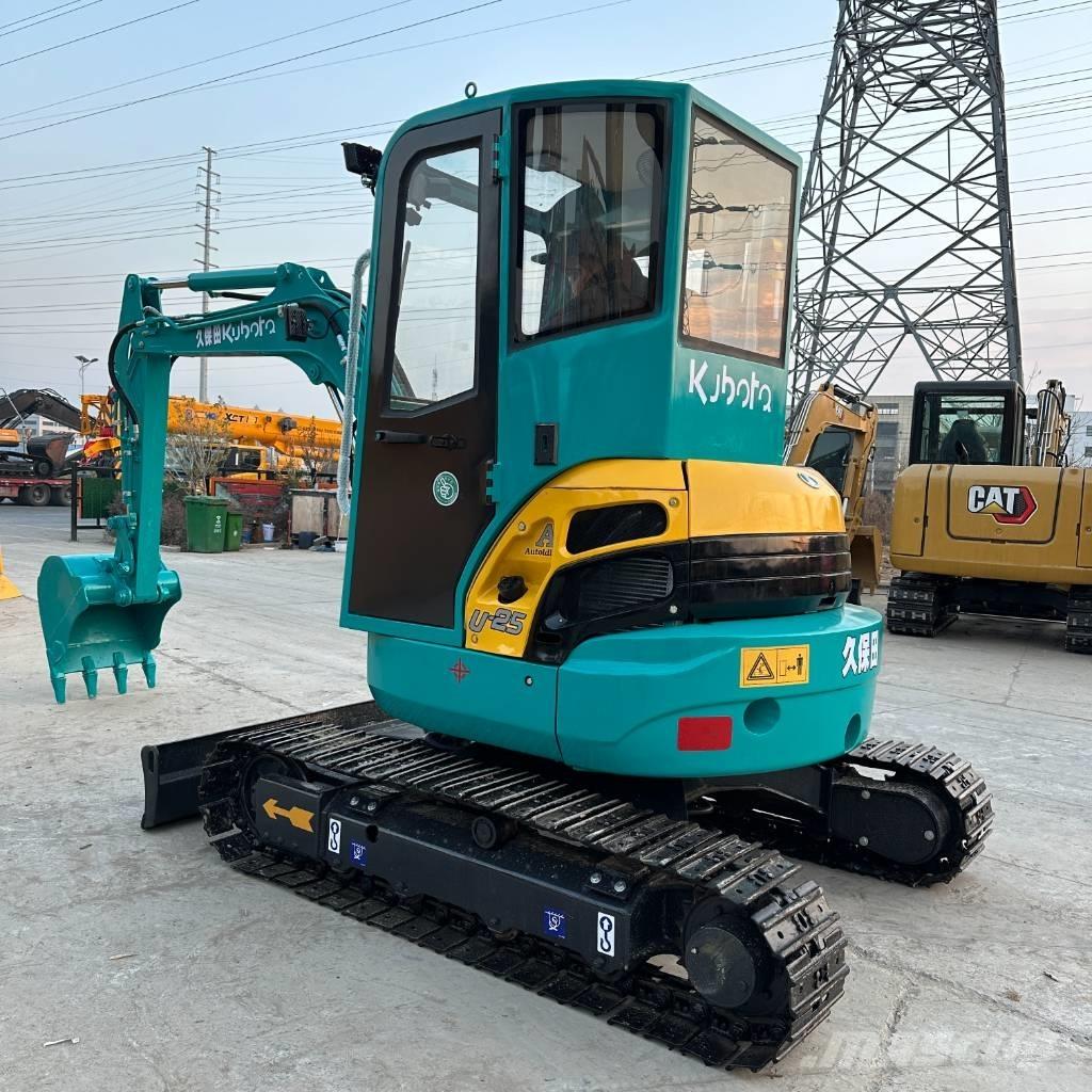 Kubota U 25 Mini ekskavatoriai < 7 t