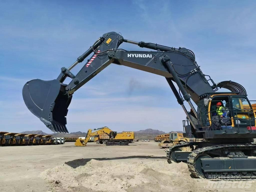 Hyundai HX1250 Vikšriniai ekskavatoriai