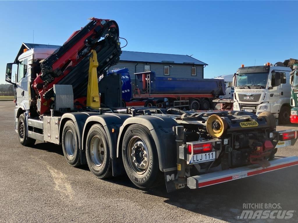 MAN TGS 35.510 Automobiliniai kranai