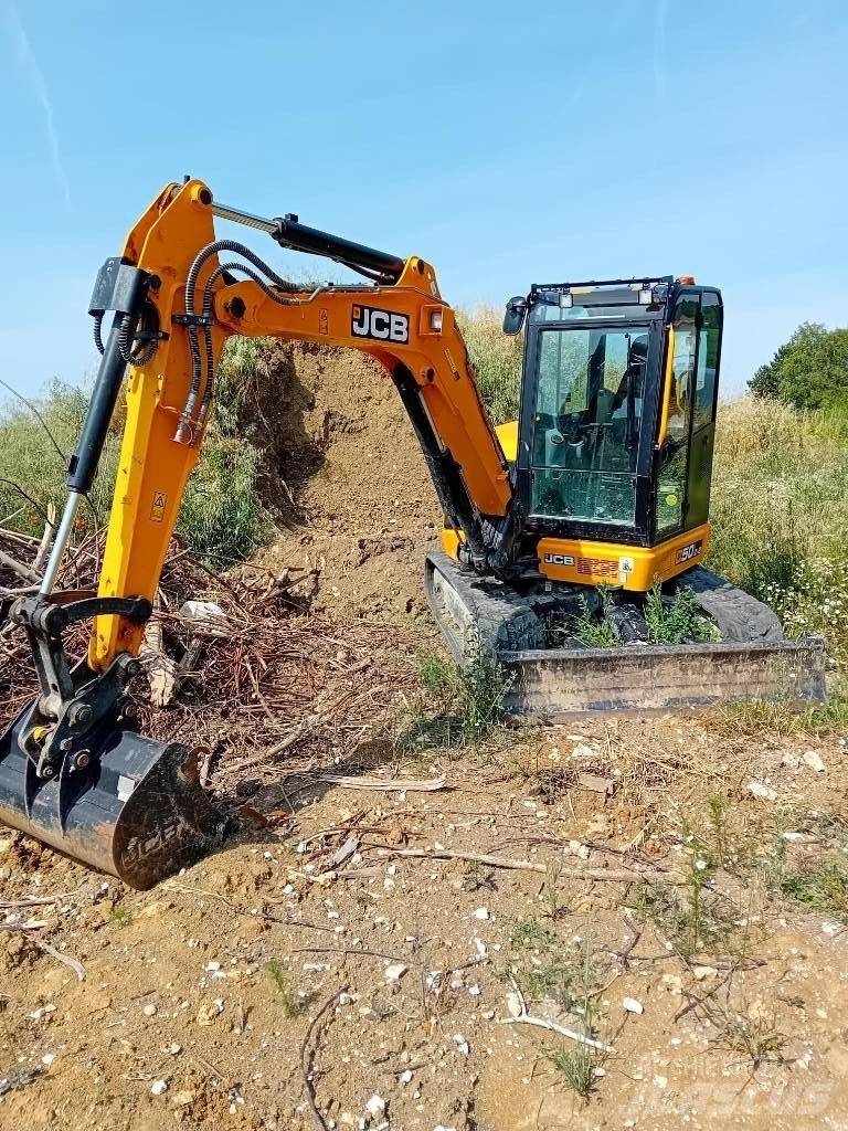 JCB 50 Z-2 Mini ekskavatoriai < 7 t