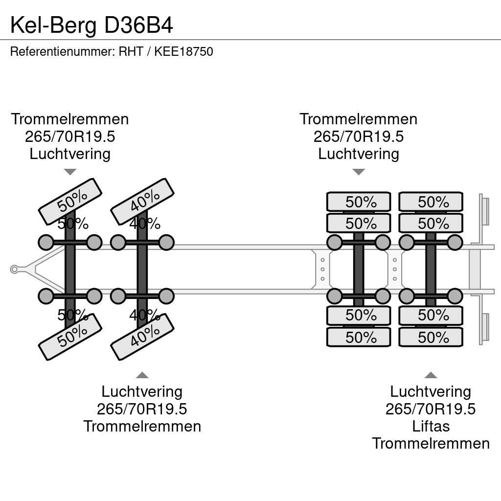 Kel-Berg D36B4 Platformos / Pakrovimas iš šono