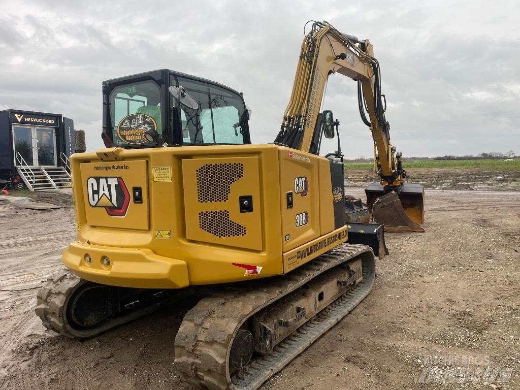 CAT 308 Vidutinės galios ekskavatoriai 7-12 t