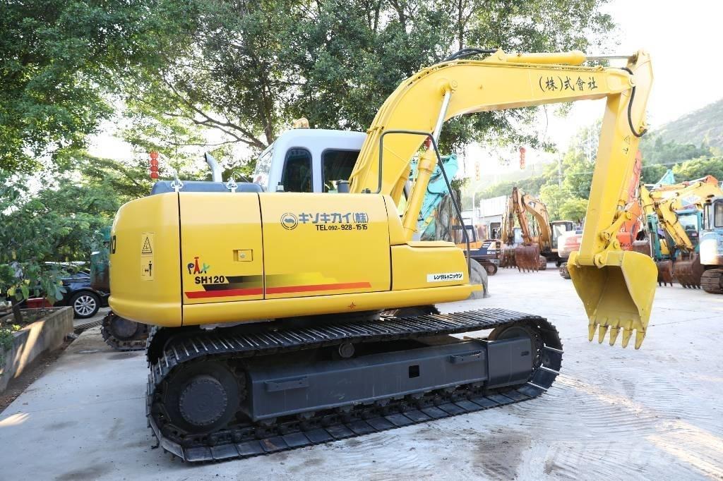 Sumitomo SH120A-3 Vikšriniai ekskavatoriai