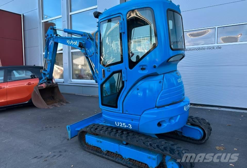Kubota U25 -3 Mini ekskavatoriai < 7 t