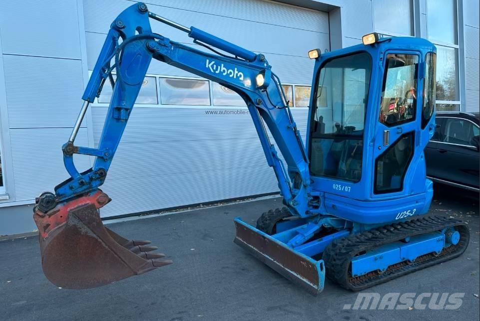Kubota U25 -3 Mini ekskavatoriai < 7 t