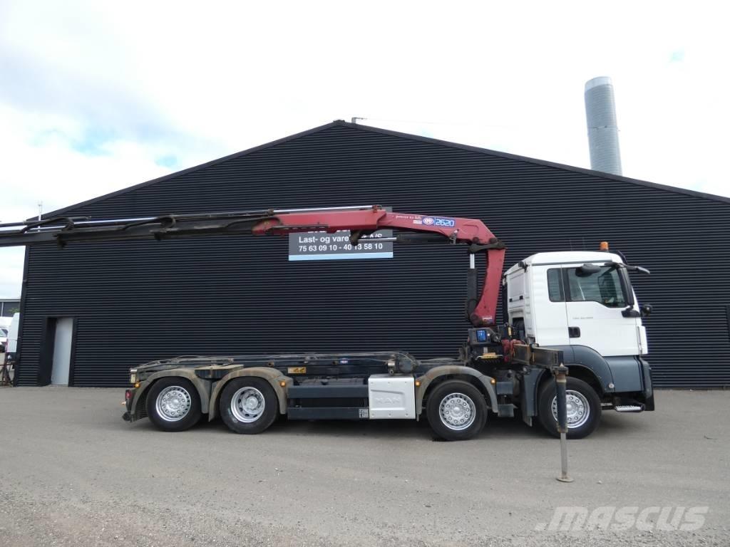 MAN TGS 35.460 Automobiliniai kranai