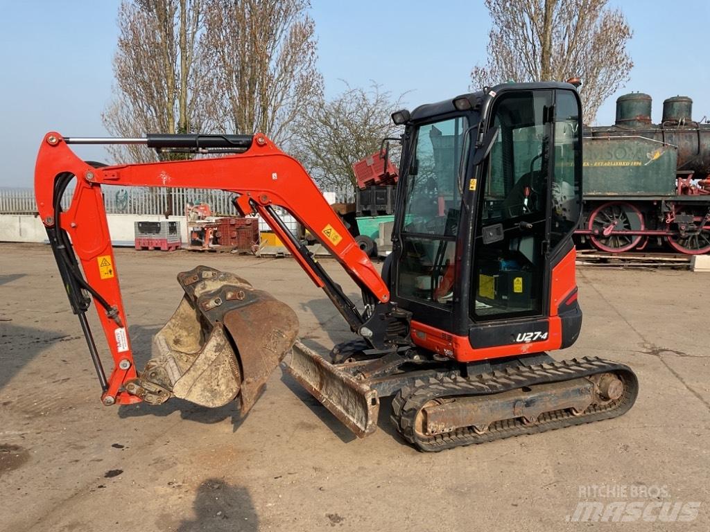 Kubota U27-4 Mini ekskavatoriai < 7 t