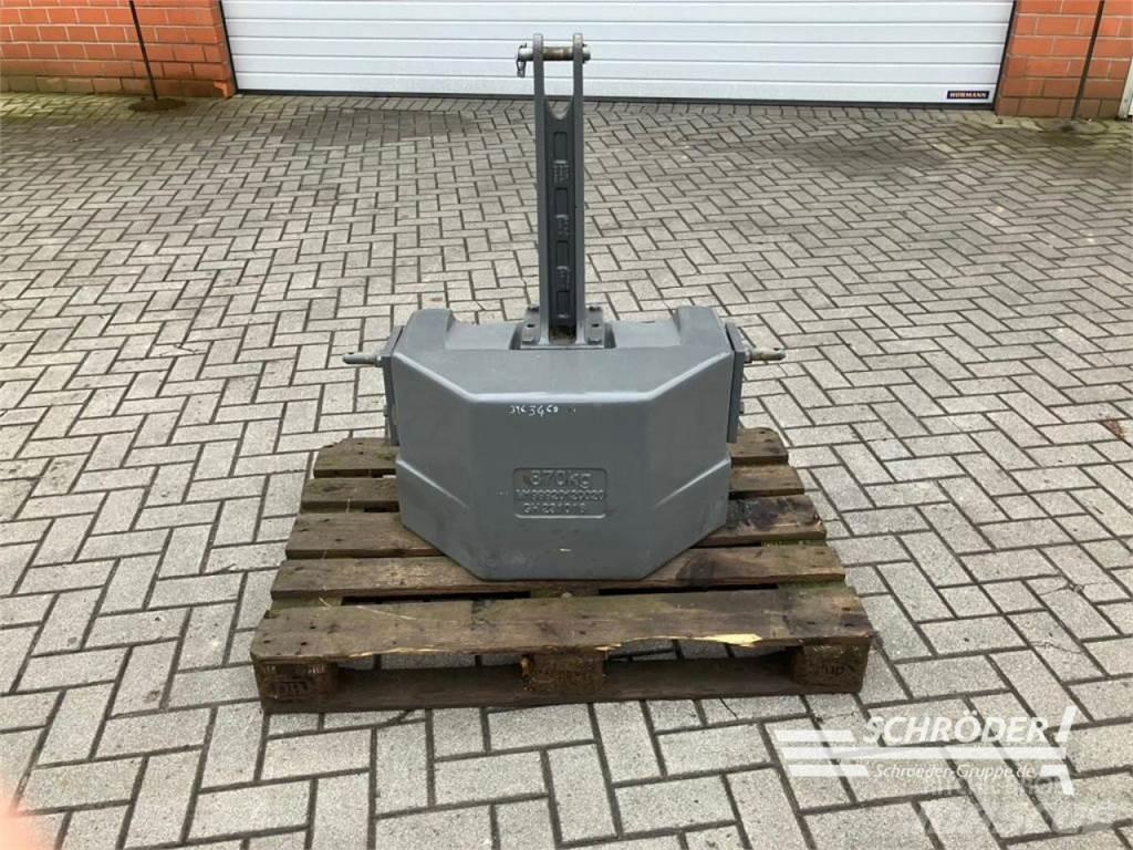 Fendt 870 KG Kiti naudoti traktorių priedai
