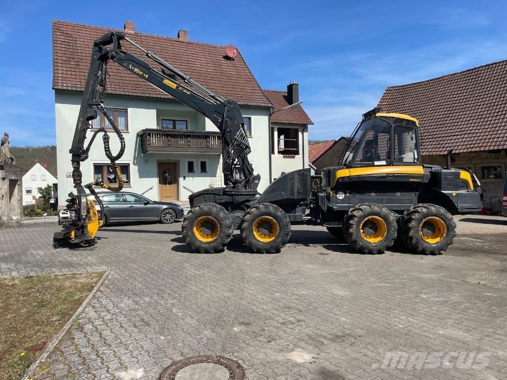 Ponsse Ergo 8W Miško technika (Harvesteriai)