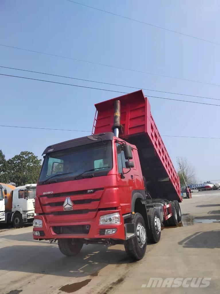 Howo 371 8x4 Savivarčių priekabų vilkikai