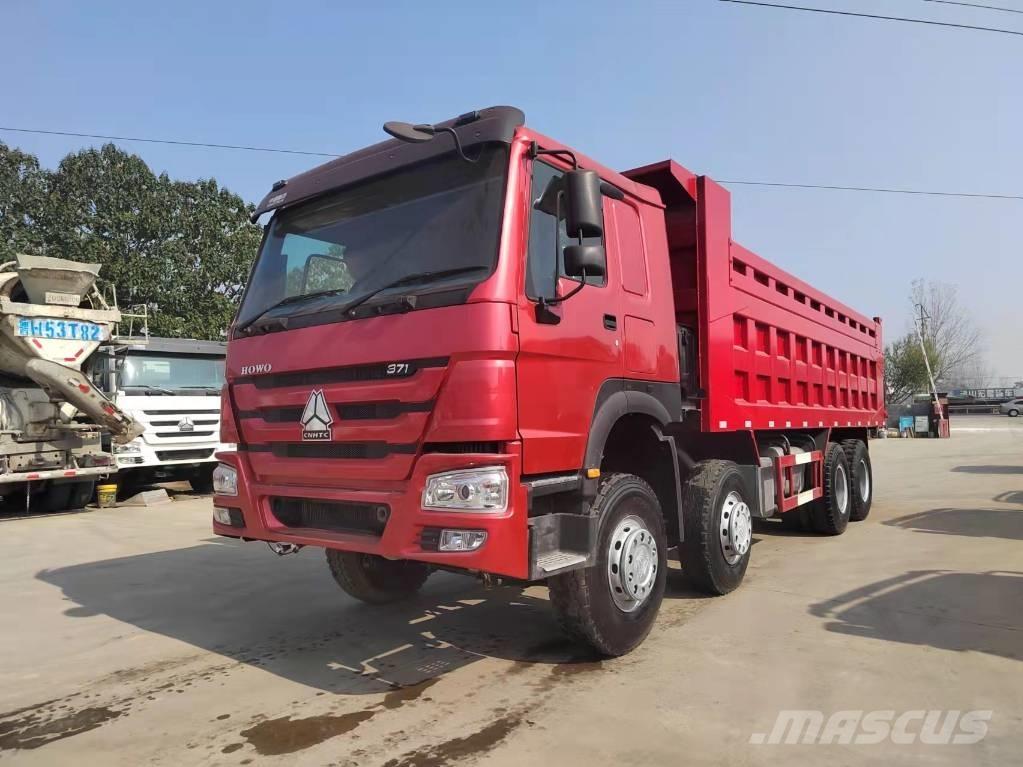 Howo 371 8x4 Savivarčių priekabų vilkikai