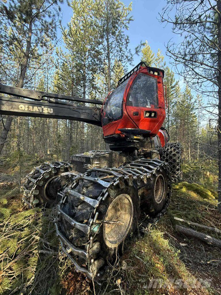 Komatsu 901 Miško technika (Harvesteriai)