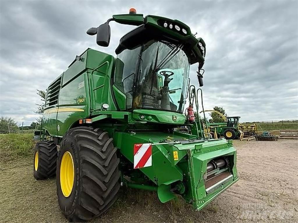 John Deere T560i Derliaus nuėmimo kombainai