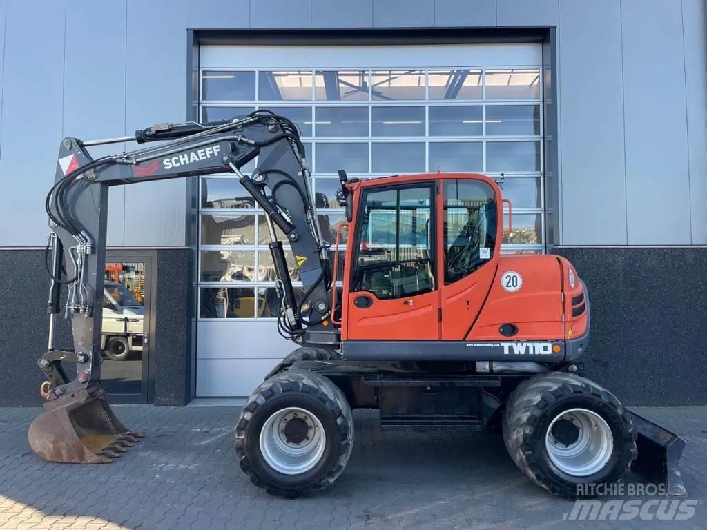 Terex TW110 Vidutinės galios ekskavatoriai 7-12 t