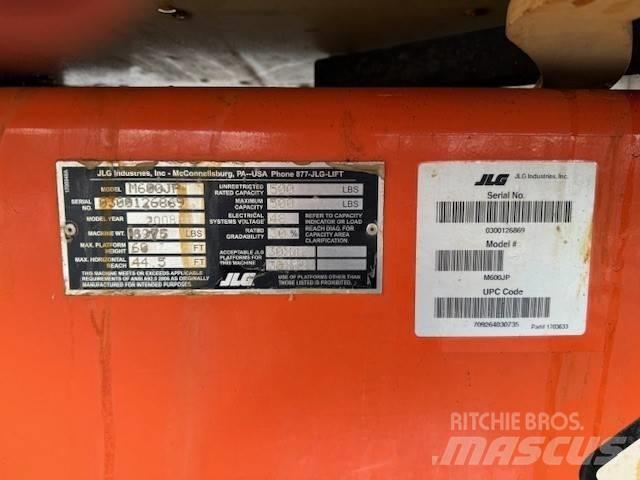 JLG M 600 JP Alkūniniai keltuvai