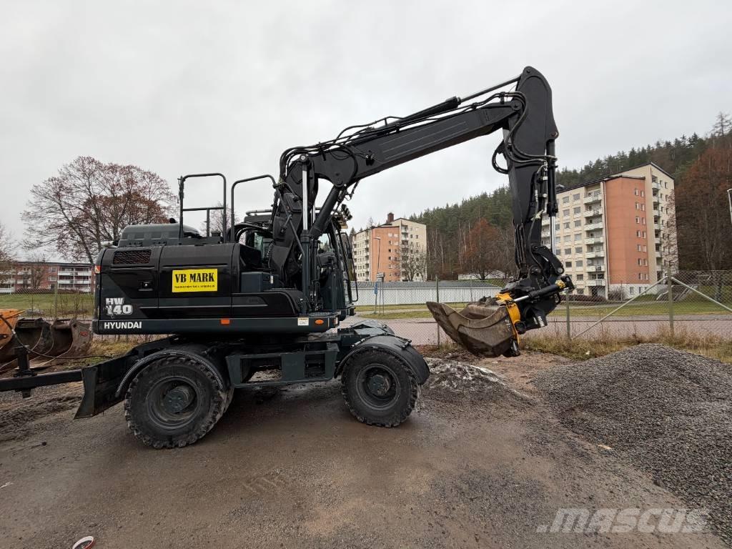 Hyundai HW 140 Ratiniai ekskavatoriai