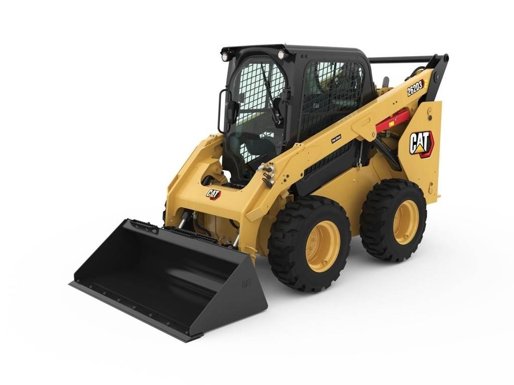 CAT 262D3 Skiedrovežiai