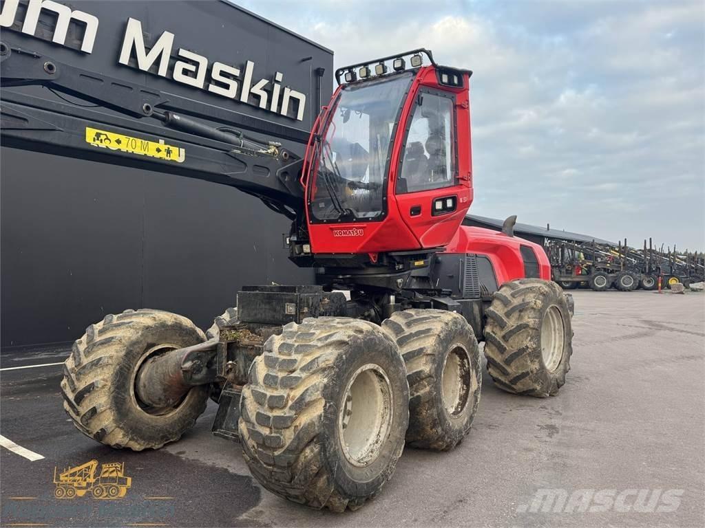 Komatsu 911 Miško technika (Harvesteriai)