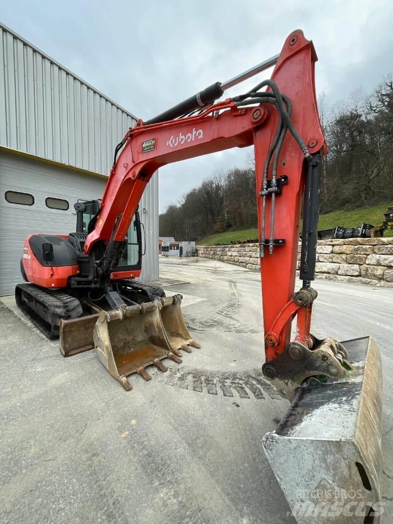 Kubota KX 080-4 Vidutinės galios ekskavatoriai 7-12 t