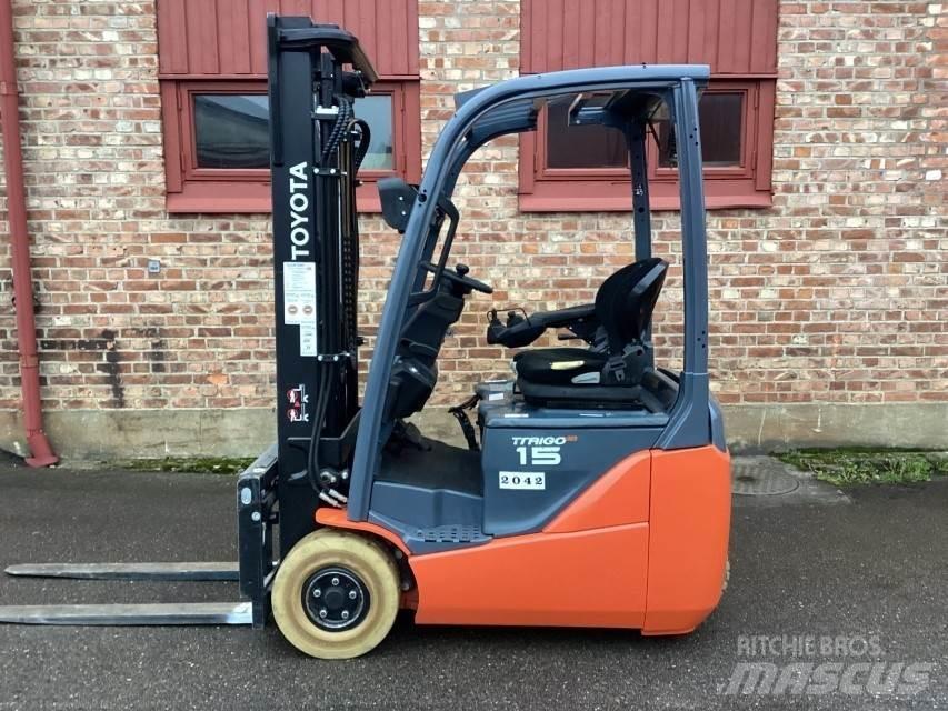 Toyota 8FBE15T Elektriniai šakiniai krautuvai