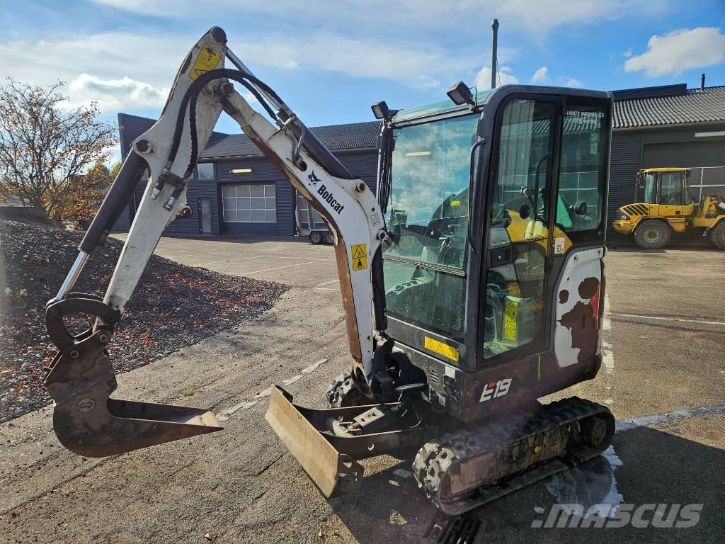 Bobcat E 19 Mini ekskavatoriai < 7 t