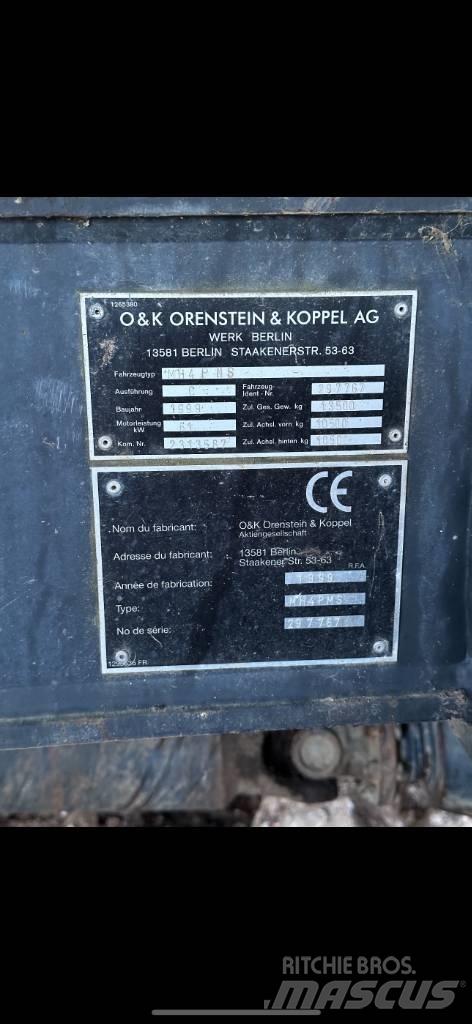 O&K MH 4 PMS Ratiniai ekskavatoriai