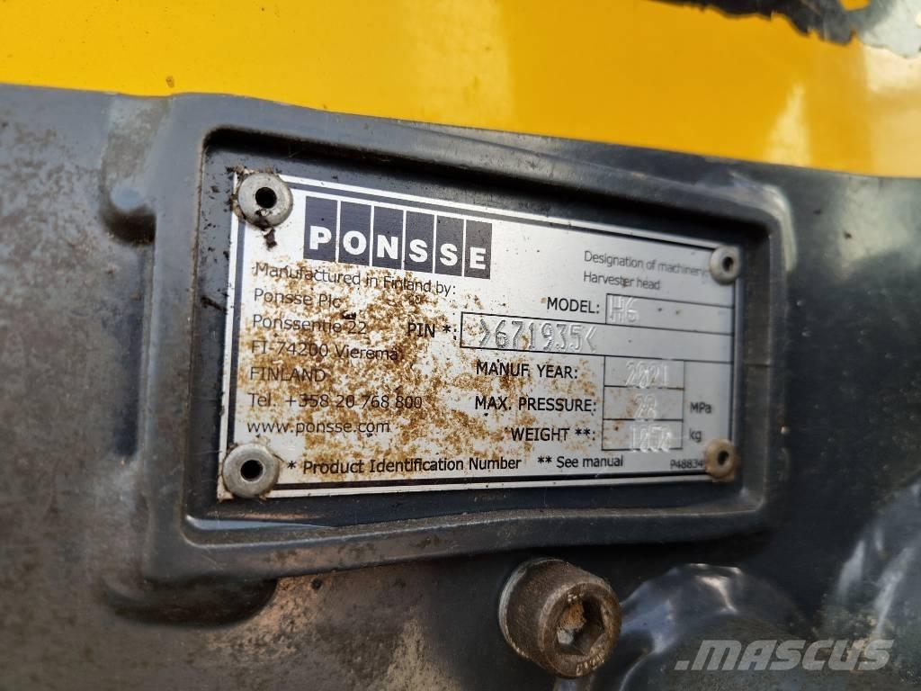 Ponsse Scorpion King Miško technika (Harvesteriai)
