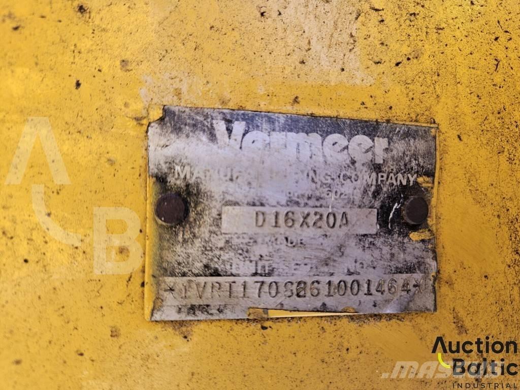 Vermeer D16x20A Žemės paviršiaus gręžimo technika