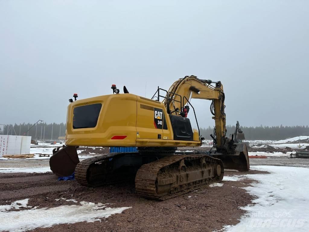 CAT 340 Vikšriniai ekskavatoriai