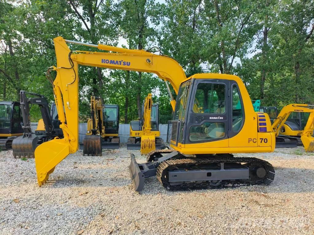 Komatsu PC 70-7 Vikšriniai ekskavatoriai