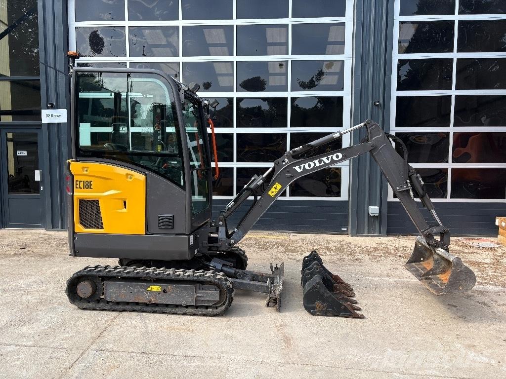 Volvo EC 18 E Mini ekskavatoriai < 7 t