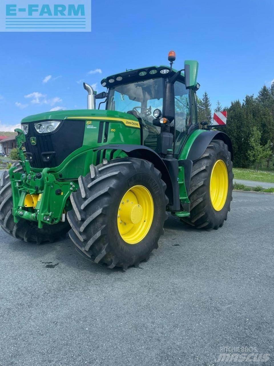 John Deere 6r250 Traktoriai
