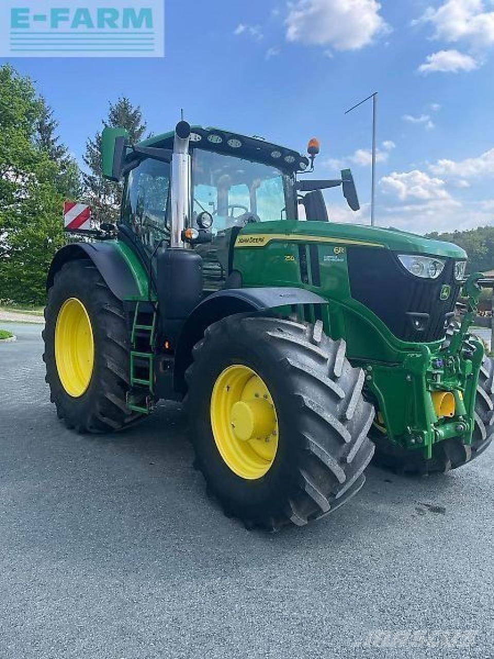 John Deere 6r250 Traktoriai