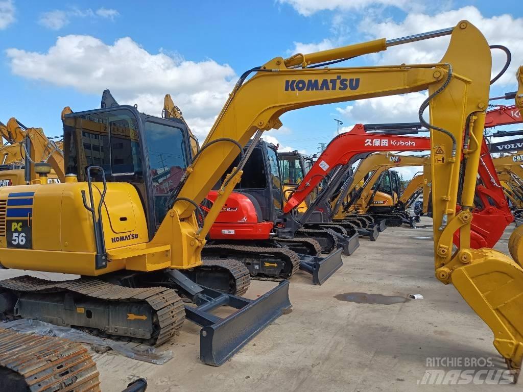 Komatsu PC 56 Mini ekskavatoriai < 7 t